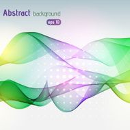 abstract colorful waves background N37