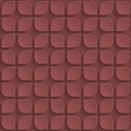 Marsala color vector seamless pattern with 3D effect N33