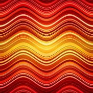 Abstract red and orange stripes waves colorful background