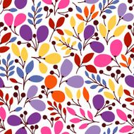 Seamless pattern with leaves N41