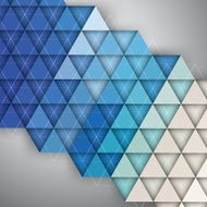 Triangle pattern with shadow Vector background Geometric abstract texture N5