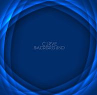 Vector curves background N15