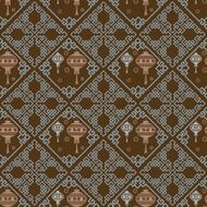 Asian Wallpaper Pattern N40
