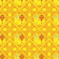 Asian Wallpaper Pattern N42