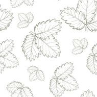 Seamless exotic pattern with tropical leaves on a white background N7