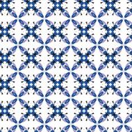 Seamless geometric floral pattern N41