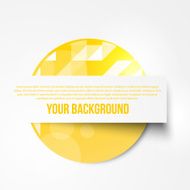 Vector abstract circles template Object web N18