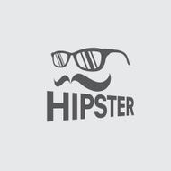 hipster retro vector design template