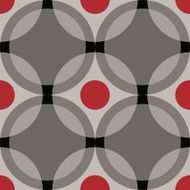 Seamless geometric vintage wallpaper vector illustration N11