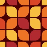 Seamless geometric vintage wallpaper vector illustration N12