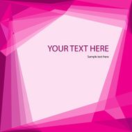 Pink cover with copy space