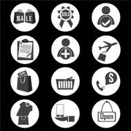 Shopping icon illustration N2