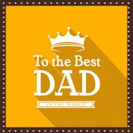Greeting card for Happy Father&#039;s Day celebration N14