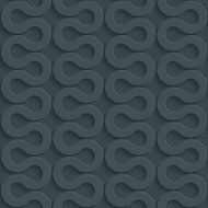 Zig-zag dark seamless vector background with 3D effect N3