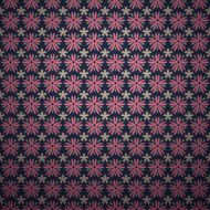 Classical dark pink ditsy floral seamless background