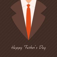 Greeting card design for Happy Father&#039;s Day celebration N2