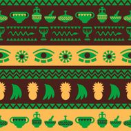 African Tribal Pattern Ethnic ornament N26
