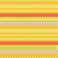 Knitted yellow background
