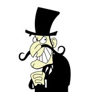 mustache man vector