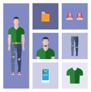 People Icon In Flat style N45
