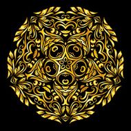 Pattern gold N22