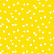 Ditsy vector polka dot pattern N4