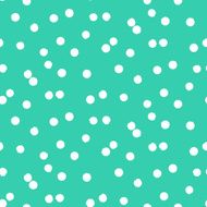 Ditsy vector polka dot pattern N5