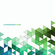 Abstract technology background with color triangle N3