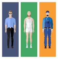 People Icons In Flat style