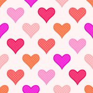 seamless heart symbol textured background