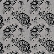 Seamless Paisley background N12