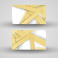 Vector business-card set for your design N80