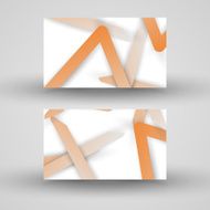 Vector business-card set for your design N83