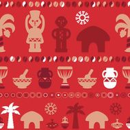 African Tribal Pattern Ethnic ornament N28