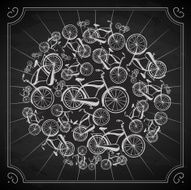 Bicycle World Print
