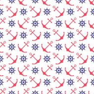 Seamless nautical pattern N15