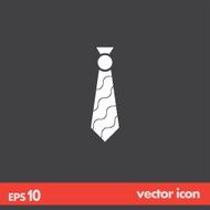 tie vector icon