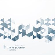 Vector abstract geometric background with triangle N19