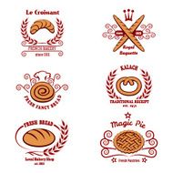 Bakery bread logos