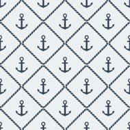 anchors seamless pattern