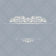 Vintage invitation card N60