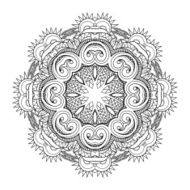 Vector Beautiful Deco Mandala N18