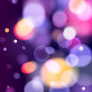 Abstract colorful bokeh blurry background
