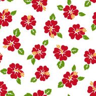 Hibiscus pattern N16