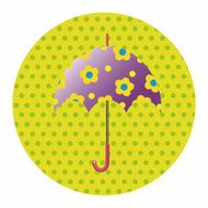 Umbrella theme elements vector eps N172