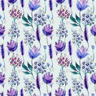 Seamless Floral Pattern N671