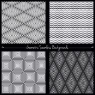 Geometric seamless background set N3