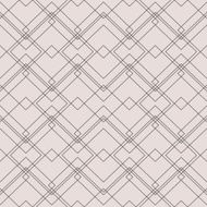 Vector seamless pattern Geometric tile made with square line polygons