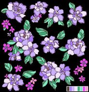 flower material N67