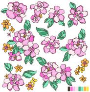 flower material N68